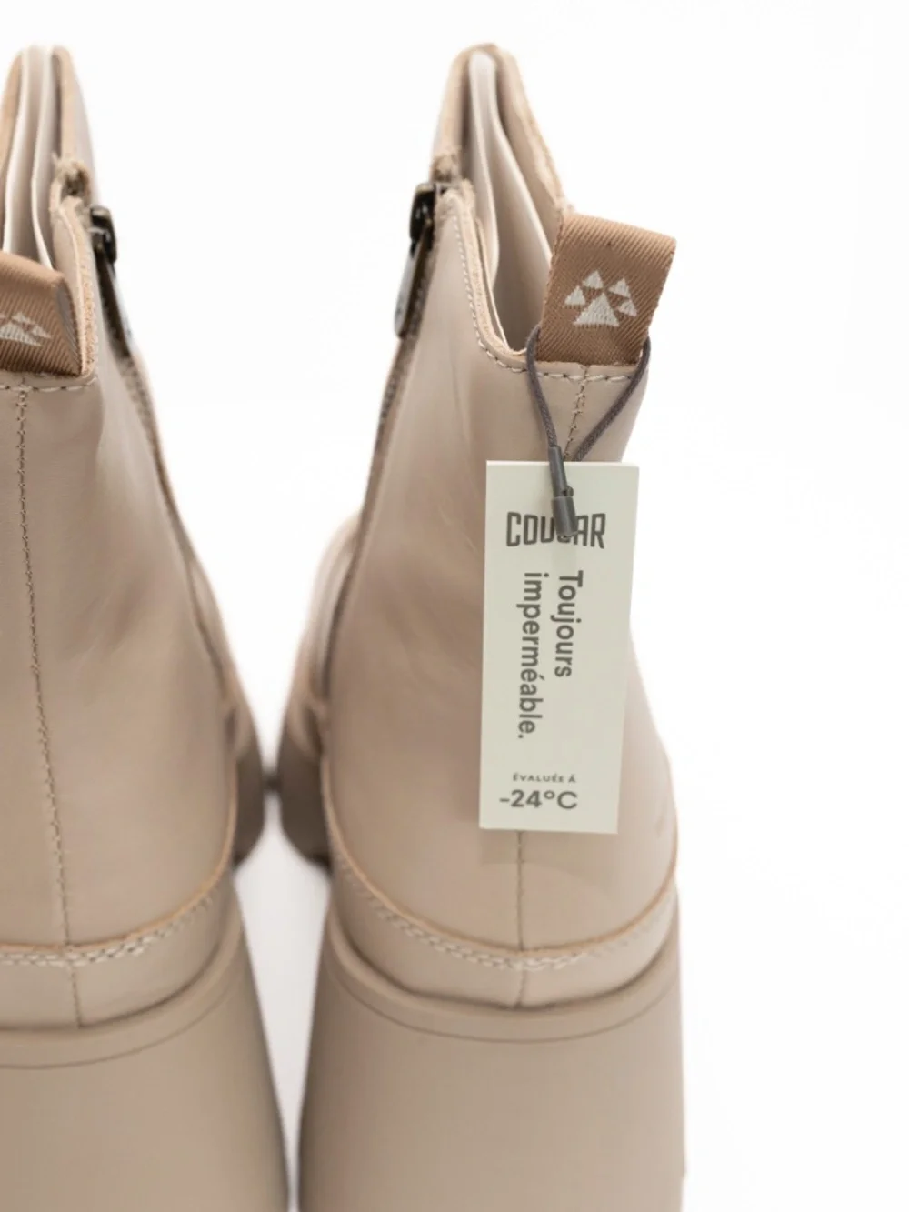 Cougar - Villa Waterproof Leather Wedge Boots